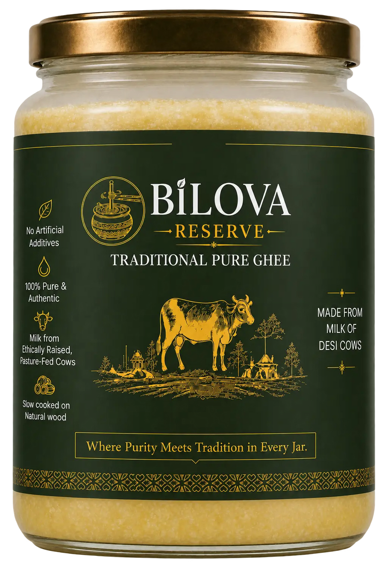 Pure Cow Ghee jar